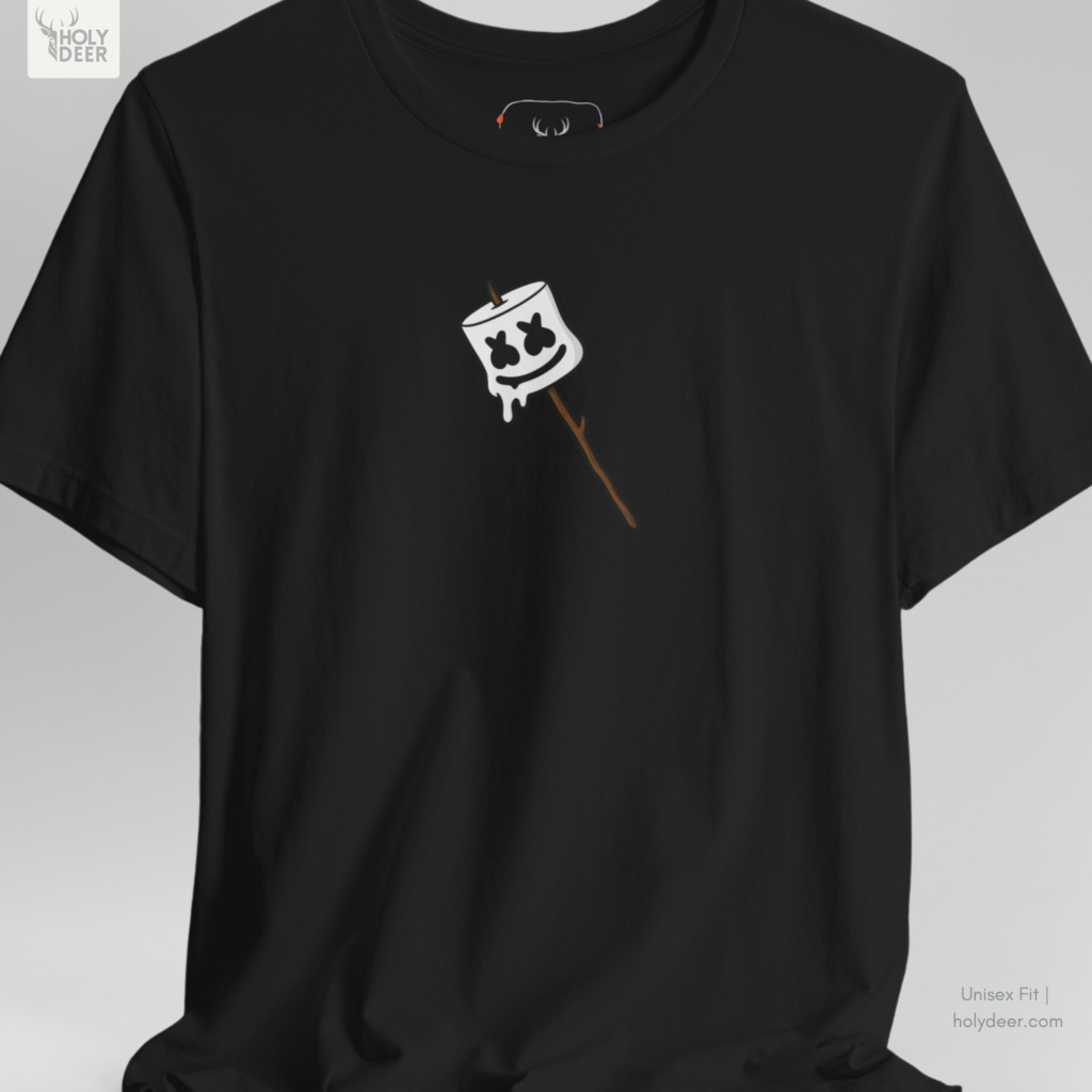 Flat perspective of the Folded, Deep Teal(32).jpg garment showing the high contrast white ink printing layer on a premium storm-teal Holydeer shirt.