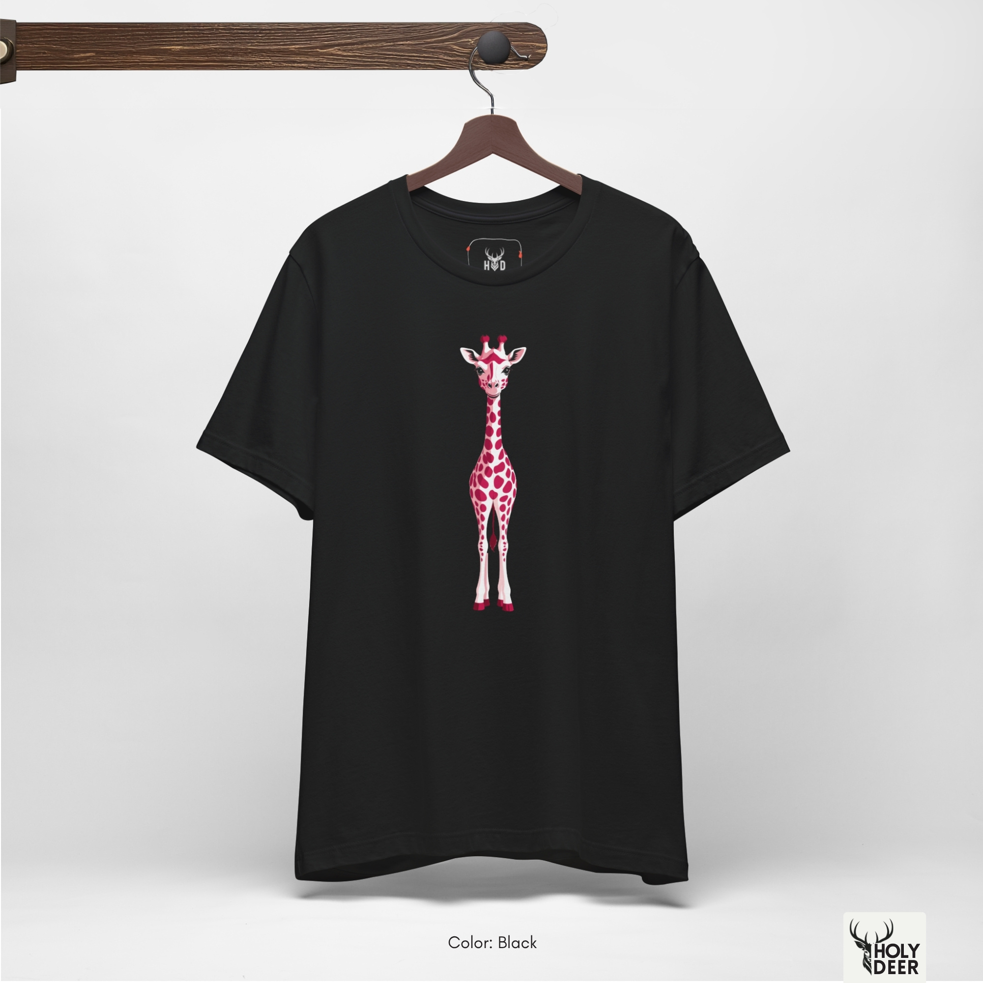 Abstract artistic lookbook frame manipulating deep fabric wrinkles and crisp side shadow blocks on the minimalist wildlife garment.
